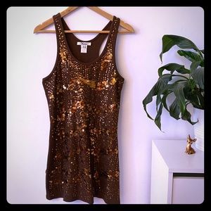 Katia sequined tank dress